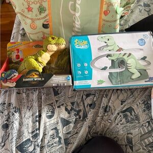 Jurassic World Green T-Rex Interactive Toy